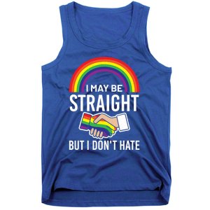 I May Be Straight But I Dont Hate Maybe Lgbt Csd Gift Tank Top