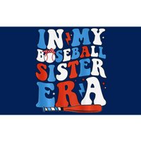 In My Baseball Sister Era Groovy Baseball Sister 2 Sided Bumper Sticker