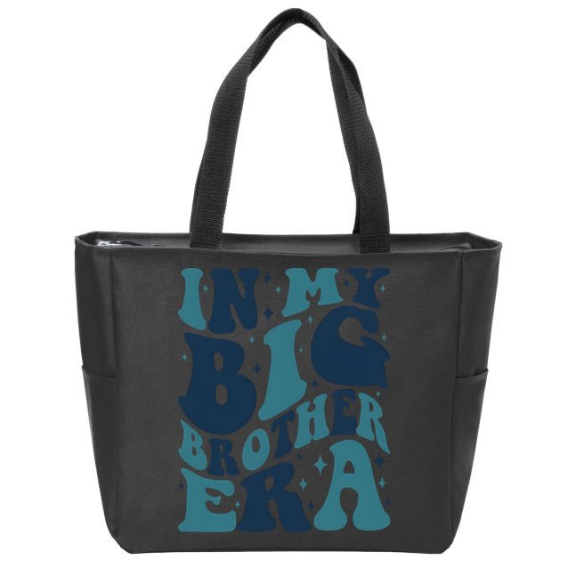 In My Big Brother Era Family Brother Zip Tote Bag
