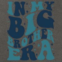 In My Big Brother Era Family Brother Cotton Canvas Backpack
