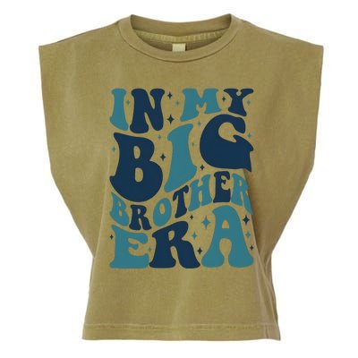 In My Big Brother Era Family Brother Garment-Dyed Women's Muscle Tee