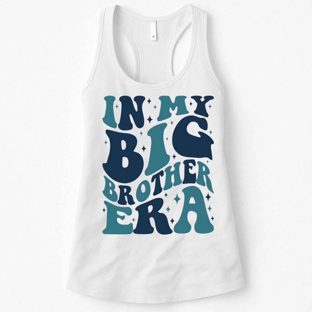 In My Big Brother Era Family Brother Womens Tank Top