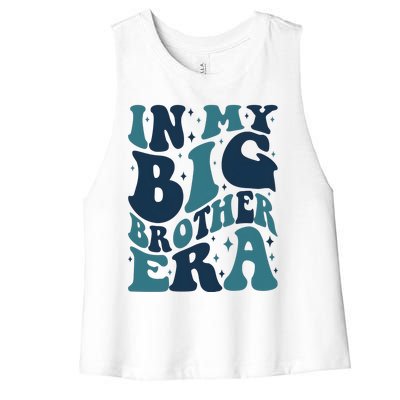 In My Big Brother Era Family Brother Women's Racerback Cropped Tank