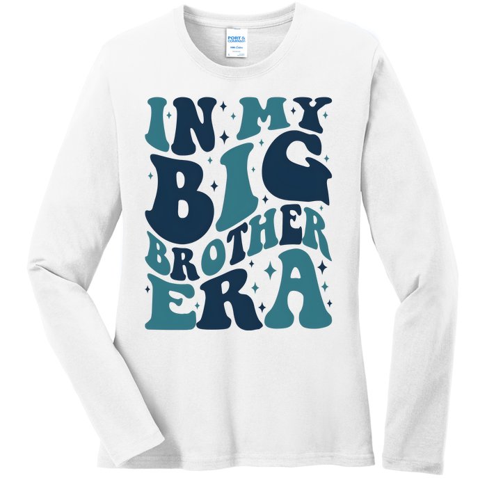 In My Big Brother Era Family Brother Ladies Long Sleeve Shirt