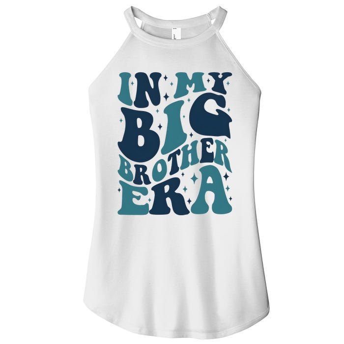 In My Big Brother Era Family Brother Women's Perfect Tri Rocker Tank