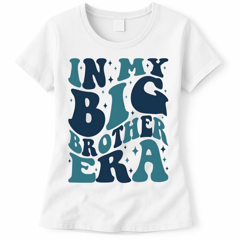 In My Big Brother Era Family Brother Womens T-Shirt