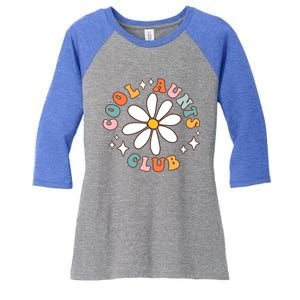 In My Cool Aunt Era Mothers Day Funny Gift For Auntie Gift Women's Tri-Blend 3/4-Sleeve Raglan Shirt