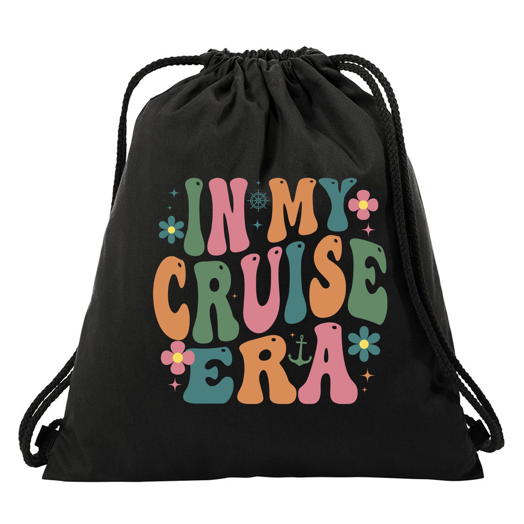 In My Cruise Era Cruising Lover Drawstring Bag