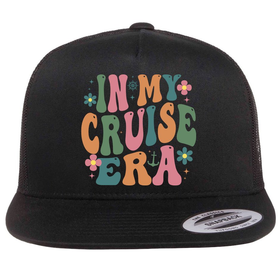 In My Cruise Era Cruising Lover Flat Bill Trucker Hat