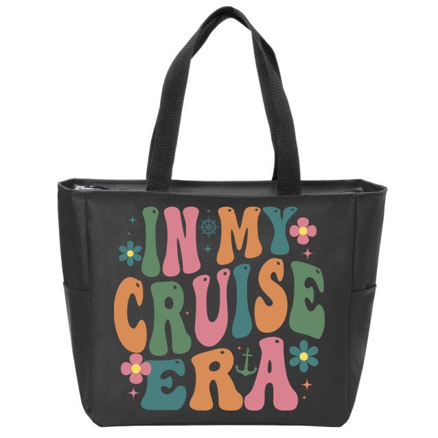 In My Cruise Era Cruising Lover Zip Tote Bag
