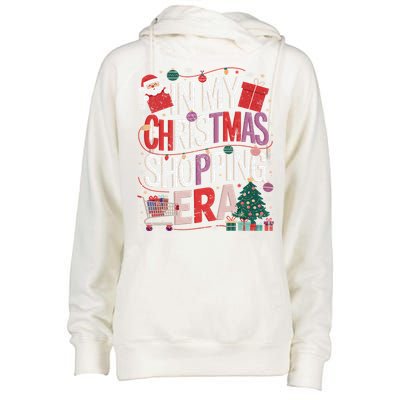 In My Christmas Shopping Era Cute Xmas Merry Christmas Women Womens Funnel Neck Pullover Hood