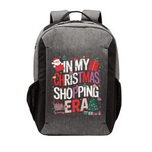 In My Christmas Shopping Era Cute Xmas Merry Christmas Women Vector Backpack