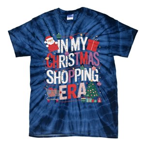 In My Christmas Shopping Era Cute Xmas Merry Christmas Women Tie-Dye T-Shirt