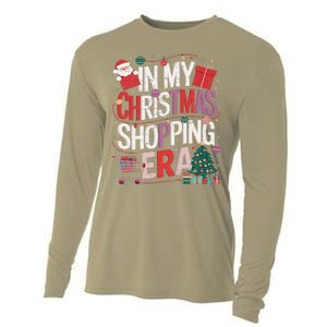 In My Christmas Shopping Era Cute Xmas Merry Christmas Women Cooling Performance Long Sleeve Crew