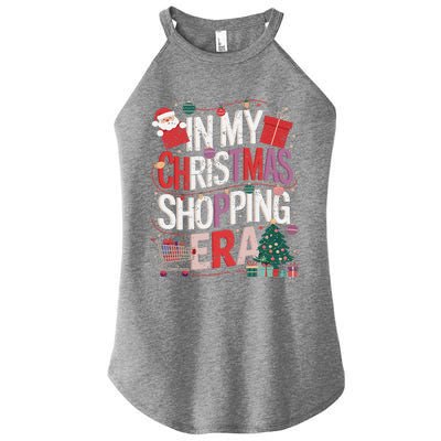 In My Christmas Shopping Era Cute Xmas Merry Christmas Women Women's Perfect Tri Rocker Tank