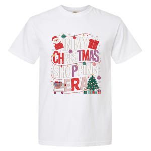 In My Christmas Shopping Era Cute Xmas Merry Christmas Women Garment-Dyed Heavyweight T-Shirt