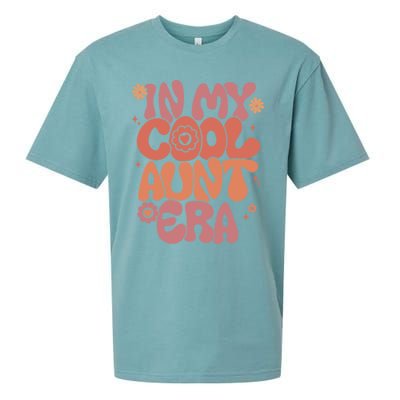 In My Cool Aunt Era Gift Cool Funny Gift For Auntie Meaningful Gift Sueded Cloud Jersey T-Shirt