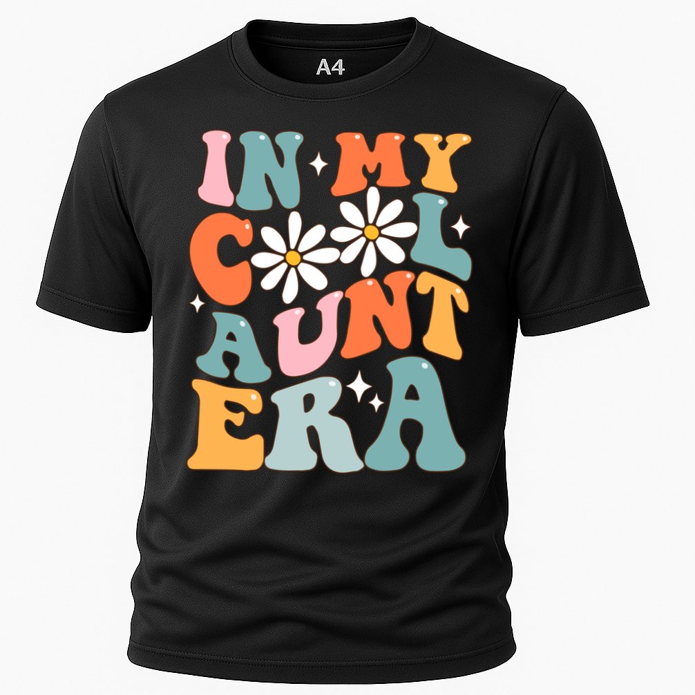 In My Cool Aunt Era Smile Mothers Day Cool Funny Gift For Auntie Gift Cooling Performance Crew T-Shirt
