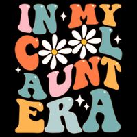 In My Cool Aunt Era Smile Mothers Day Cool Funny Gift For Auntie Gift Drawstring Bag