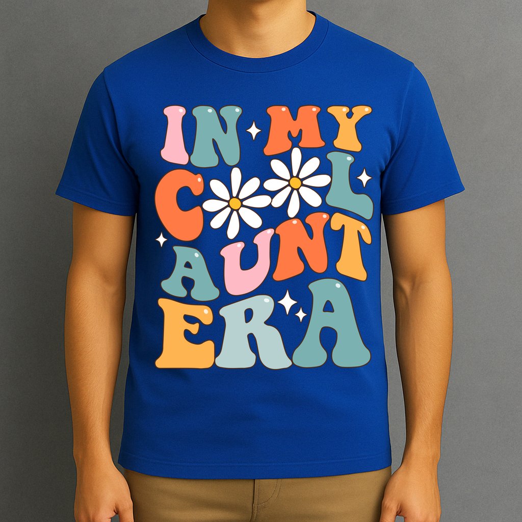 In My Cool Aunt Era Smile Mothers Day Cool Funny Gift For Auntie Gift T-Shirt