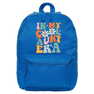 In My Cool Aunt Era Smile Mothers Day Cool Funny Gift For Auntie Gift 16 in Basic Backpack