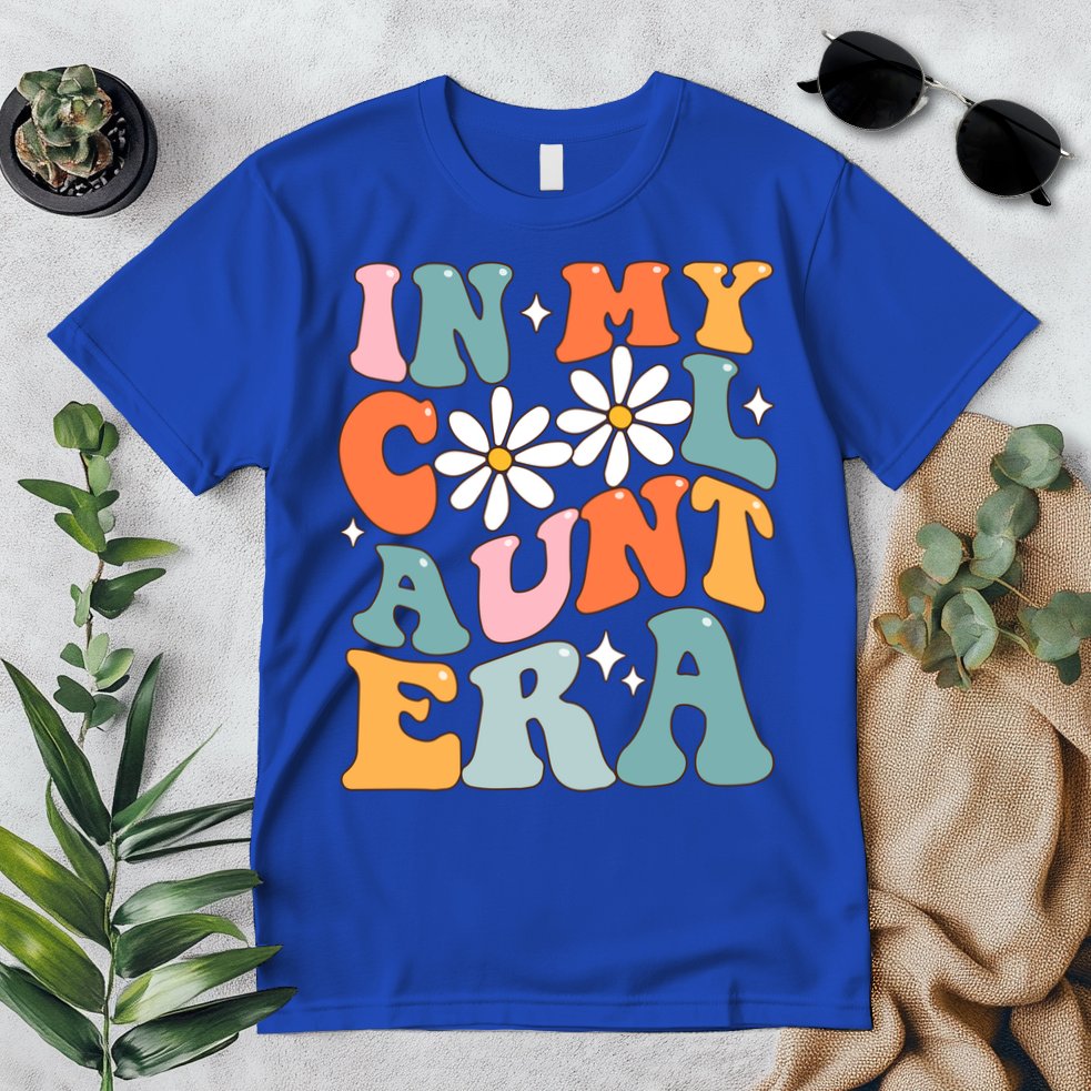 In My Cool Aunt Era Smile Mothers Day Cool Funny Gift For Auntie Gift Premium T-Shirt