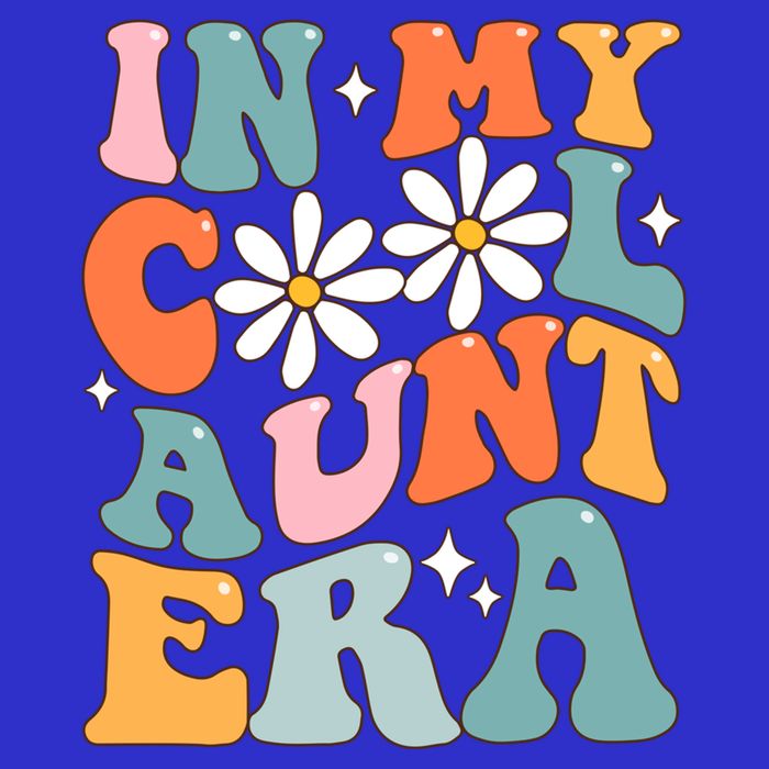 In My Cool Aunt Era Smile Mothers Day Cool Funny Gift For Auntie Gift Baby Bodysuit