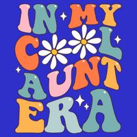 In My Cool Aunt Era Smile Mothers Day Cool Funny Gift For Auntie Gift Visor