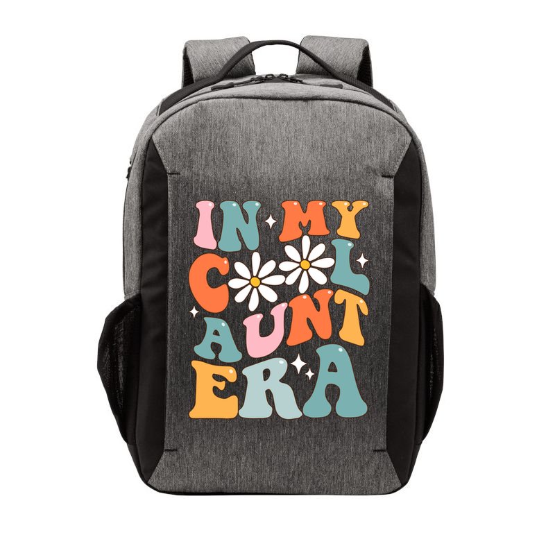 In My Cool Aunt Era Smile Mothers Day Cool Funny Gift For Auntie Gift Vector Backpack