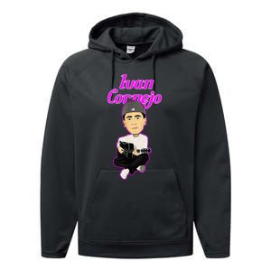 Ivan Mexico Cornejo Acustico Musica Cantante Music Mexico Performance Fleece Hoodie