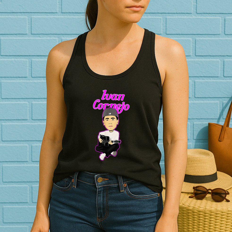 Ivan Mexico Cornejo Acustico Musica Cantante Music Mexico Womens Tank Top