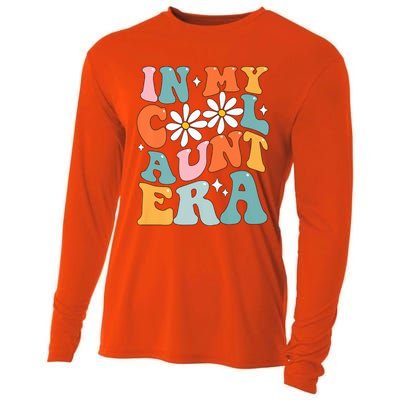 In My Cool Aunt Era Smile Mother's Day Cool Gifts For Auntie Premium Cooling Performance Long Sleeve Crew