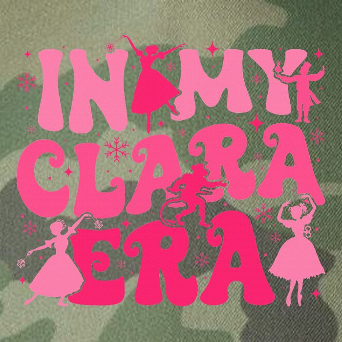 In My Clara Era Nutcracker Ballet Sugar Plum Fairy Groovy  Legacy Tie Dye Trucker Hat