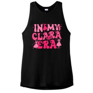 In My Clara Era Nutcracker Ballet Sugar Plum Fairy Groovy  Ladies PosiCharge Tri-Blend Wicking Tank