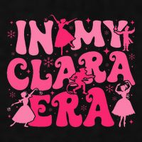 In My Clara Era Nutcracker Ballet Sugar Plum Fairy Groovy  Ladies PosiCharge Tri-Blend Wicking Tank