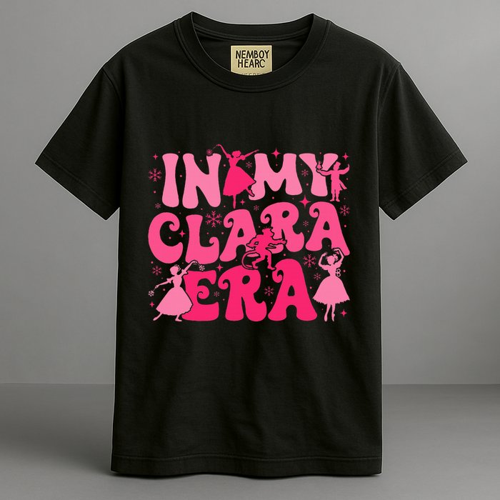 In My Clara Era Nutcracker Ballet Sugar Plum Fairy Groovy  Garment-Dyed Heavyweight T-Shirt