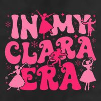 In My Clara Era Nutcracker Ballet Sugar Plum Fairy Groovy  7 Panel Mesh Trucker Snapback Hat