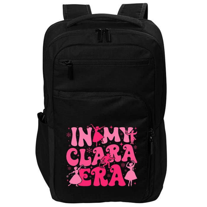 In My Clara Era Nutcracker Ballet Sugar Plum Fairy Groovy  Impact Tech Backpack