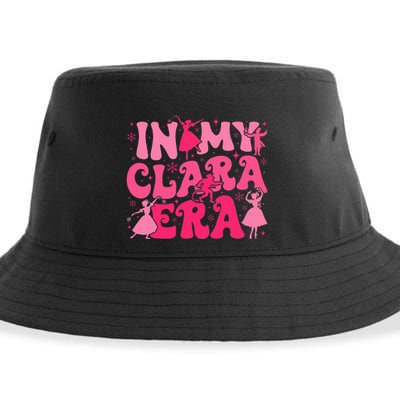 In My Clara Era Nutcracker Ballet Sugar Plum Fairy Groovy  Sustainable Bucket Hat