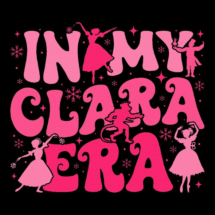 In My Clara Era Nutcracker Ballet Sugar Plum Fairy Groovy  Sustainable Bucket Hat