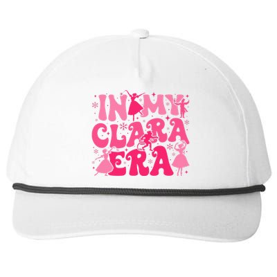 In My Clara Era Nutcracker Ballet Sugar Plum Fairy Groovy  Snapback Five-Panel Rope Hat