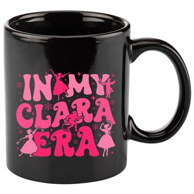 In My Clara Era Nutcracker Ballet Sugar Plum Fairy Groovy  11oz C Handle Ceramic Mug
