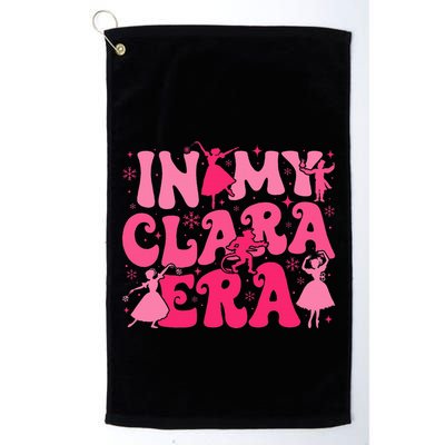 In My Clara Era Nutcracker Ballet Sugar Plum Fairy Groovy  Golf Towel