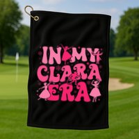 In My Clara Era Nutcracker Ballet Sugar Plum Fairy Groovy  Golf Towel