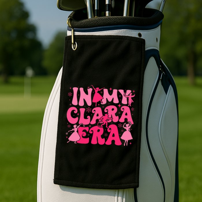 In My Clara Era Nutcracker Ballet Sugar Plum Fairy Groovy  Golf Towel