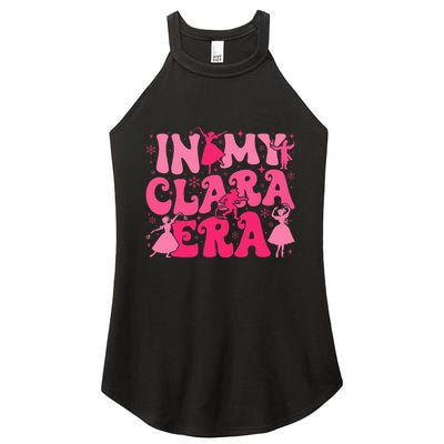 In My Clara Era Nutcracker Ballet Sugar Plum Fairy Groovy  Women's Perfect Tri Rocker Tank