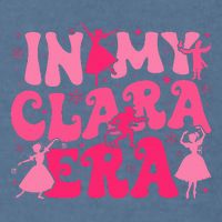 In My Clara Era Nutcracker Ballet Sugar Plum Fairy Groovy  Garment-Dyed Sweatshirt