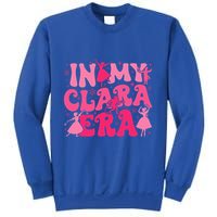 In My Clara Era Nutcracker Ballet Sugar Plum Fairy Groovy  Sweatshirt