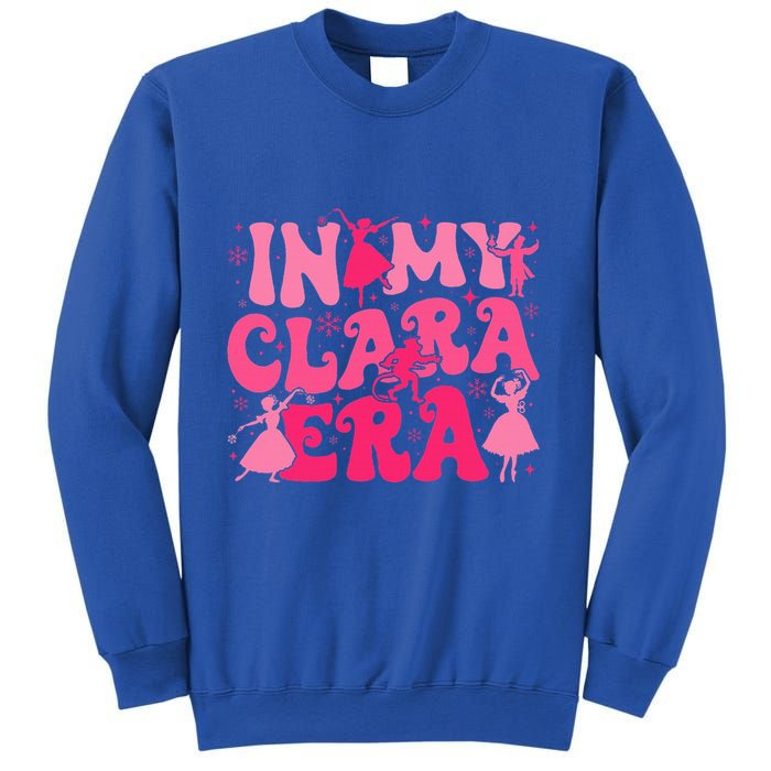 In My Clara Era Nutcracker Ballet Sugar Plum Fairy Groovy  Sweatshirt