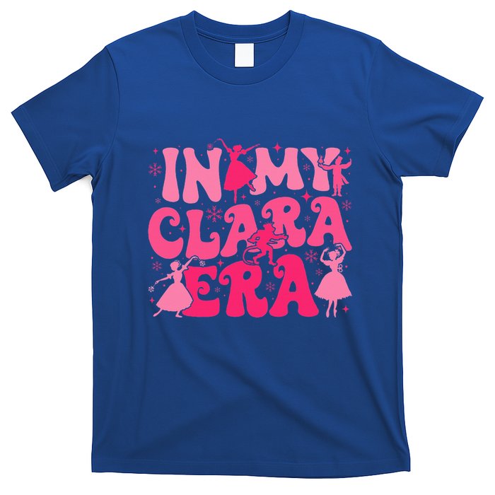 In My Clara Era Nutcracker Ballet Sugar Plum Fairy Groovy  T-Shirt